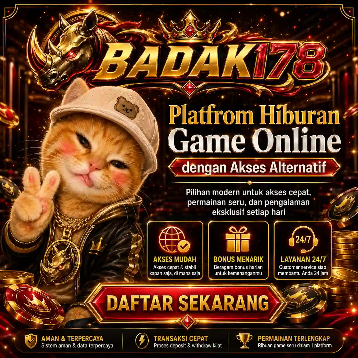 BADAK178 $ Platfrom Hiburan Game Online dengan Akses Alternatif